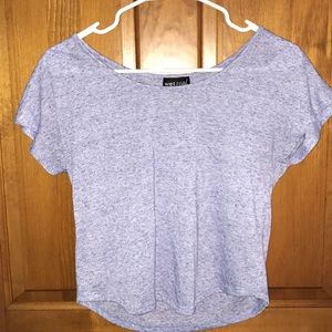 Short Sleeve Purple Top